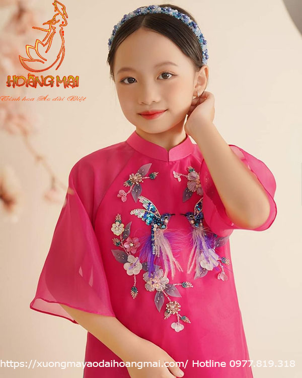 AO dai cach tan me và be Moc tra Sen (2)