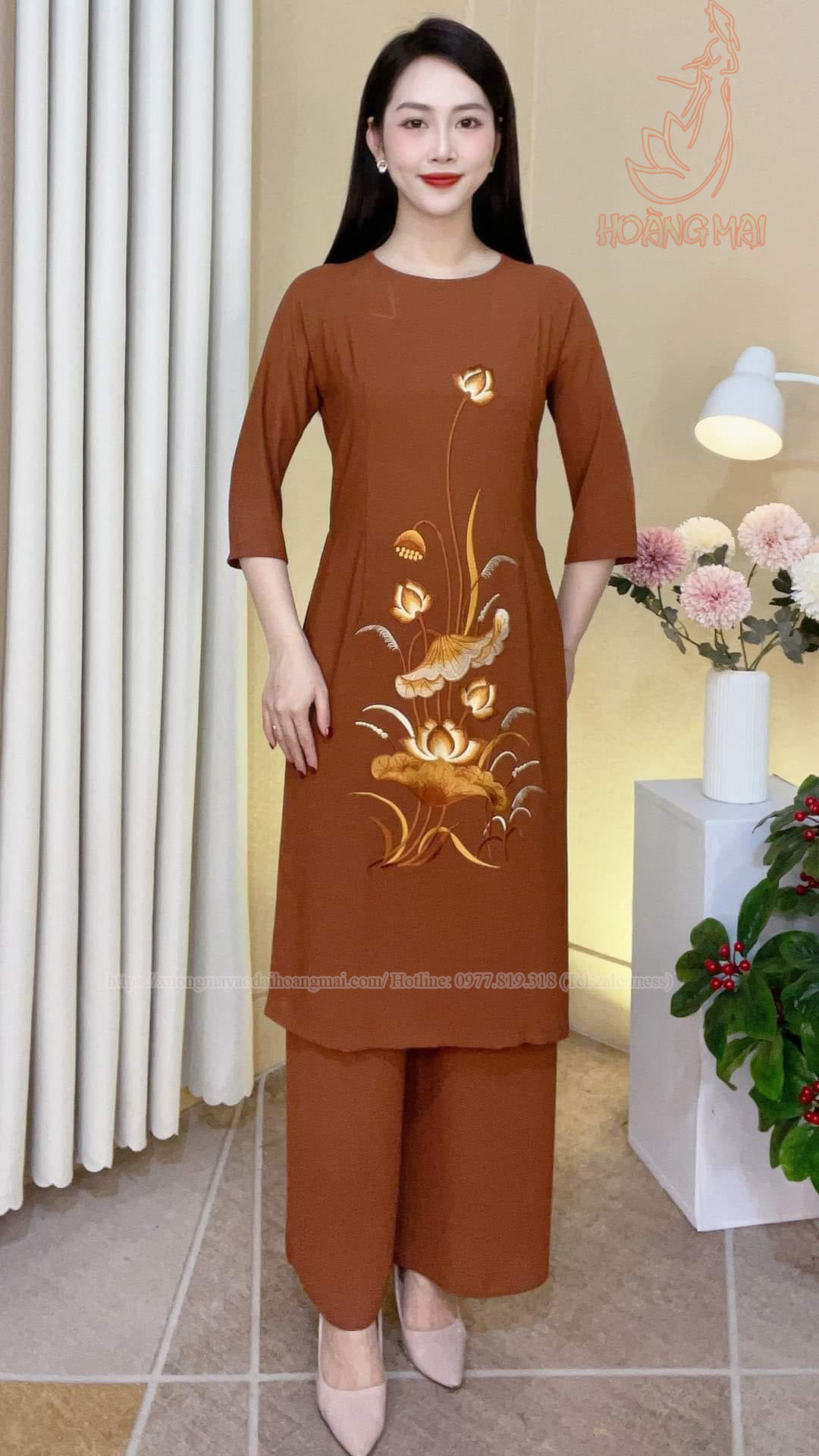 Áo dài pháp phục đi chùa