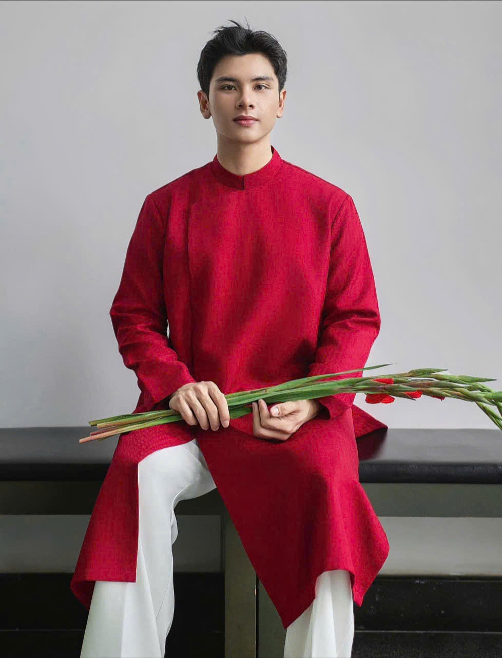ao dai cách tân Nam mẫu MN1241