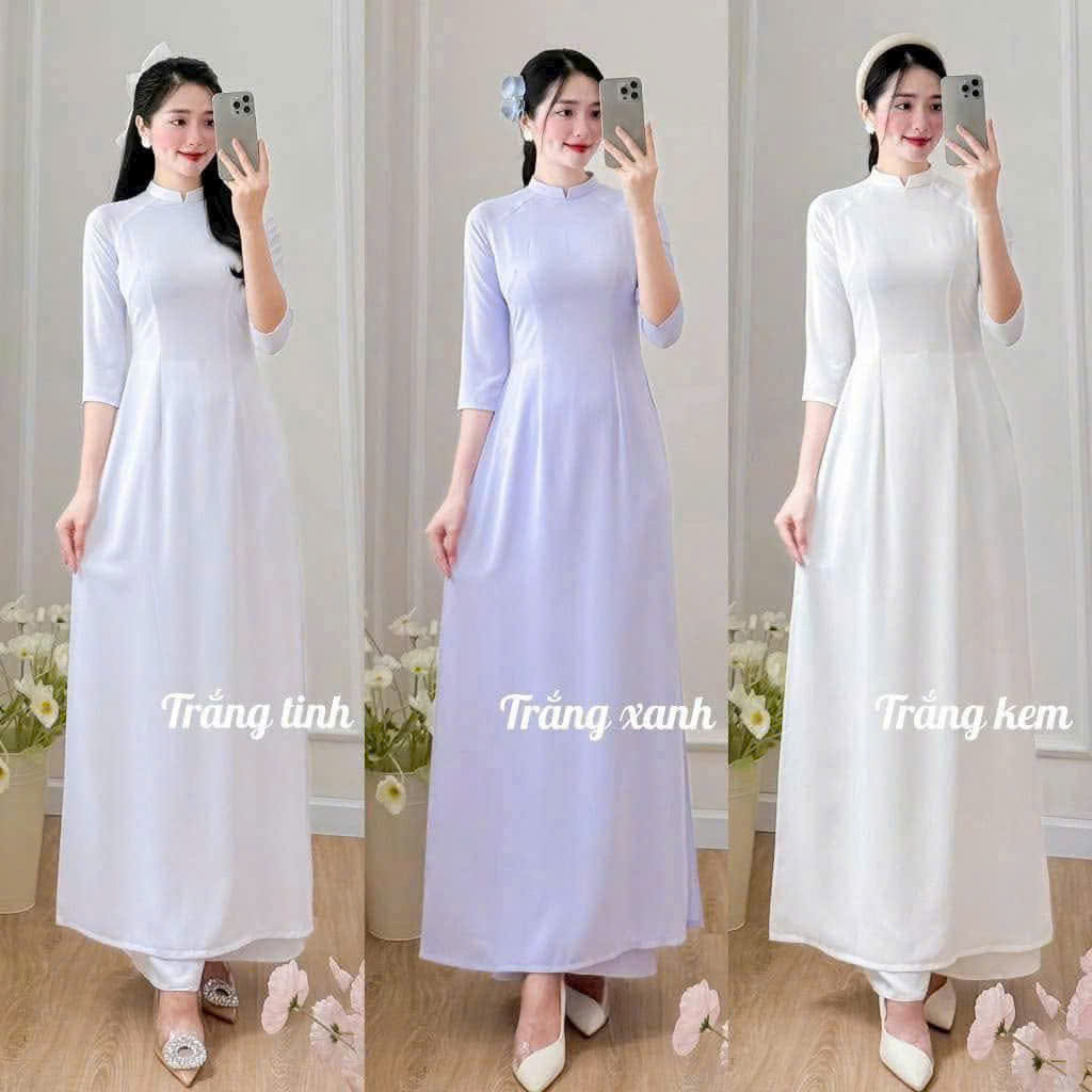 Áo dài trắng đồng phục học sinh